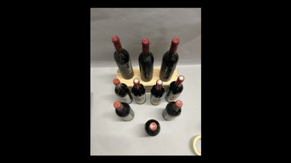 10 bottles SAINT-EMILION DIVERS (2 Ch. La...