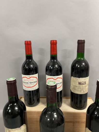 6 bottles HAUT-MEDOC DIVERS, (4 Ch. La Tour...
