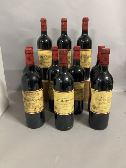 10 bottles Château LYNCH MOUSSAS, 5° cruPauillac...