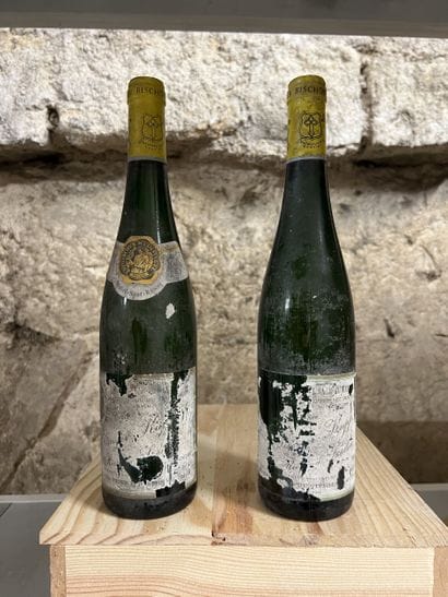 2 bottles GERMAN WINES Wiltinger Kupp, Bischofliches...