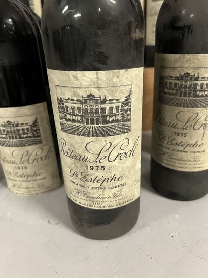 12 bottles Château LE CROCK, Saint-Estèphe...