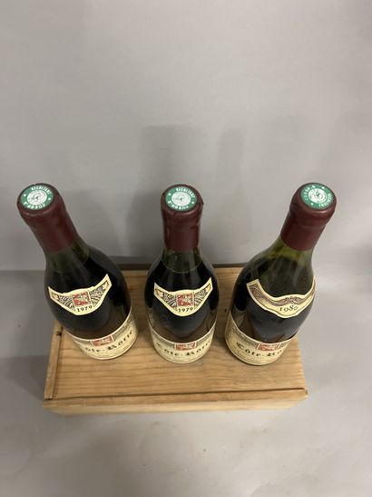 3 bottles HERMITAGE P. Barge (2 of 1979 TLB,...