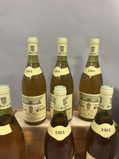 6 bottles MACON CLESSE René Michel 1984 (1...