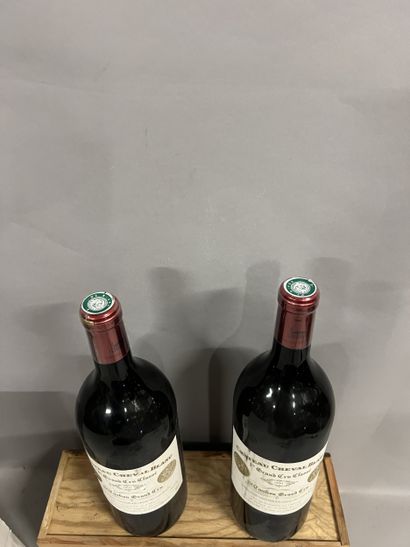 2 magnums Château CHEVAL-BLANC, 1° Grand...