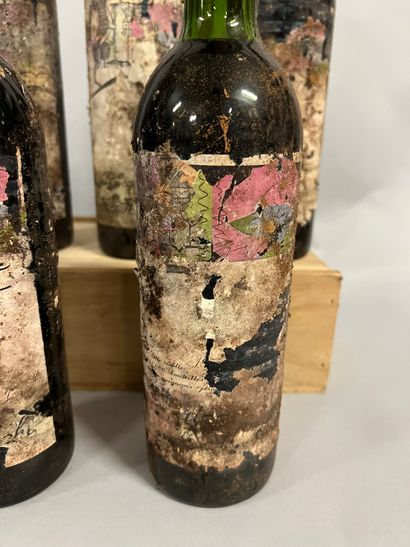 5 bottles Château MOUTON-ROTHSCHILD, 1° cru...