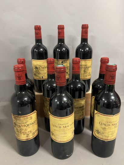 10 bottles Château LYNCH MOUSSAS, 5° cruPauillac...