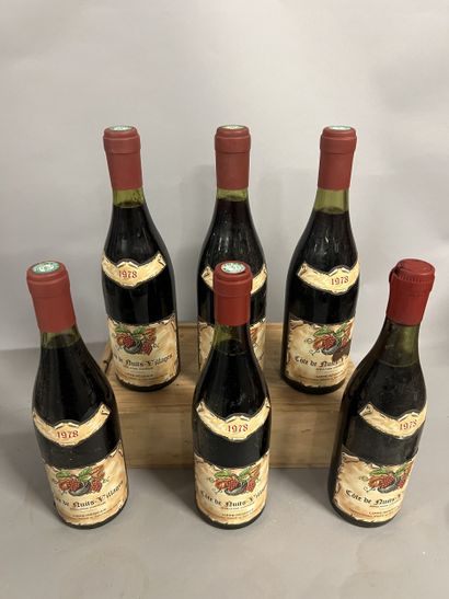 5 bottles COTE DE NUITS VILLAGES, Lippé-Régnier...