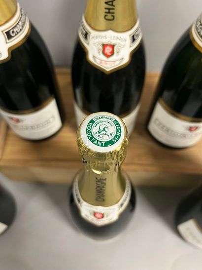 6 bottles CHAMPAGNE 