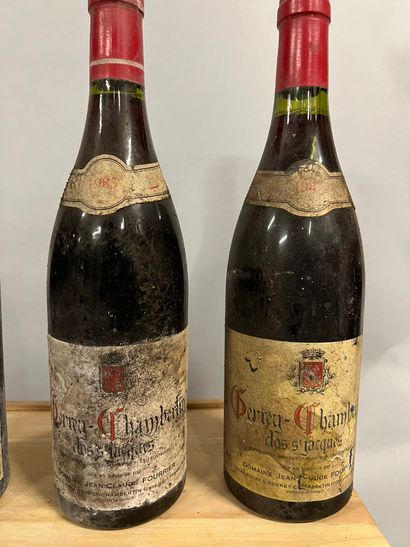 4 bouteilles GEVREY-CHAMBERTIN 
