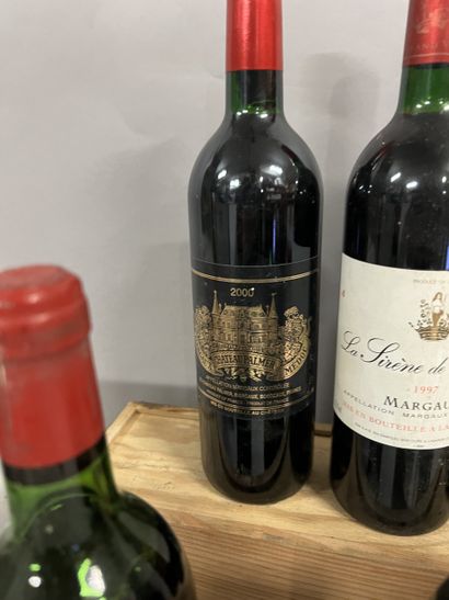 6 bottles MARGAUX DIVERS (2 Ch. Brane-Cantenac:...