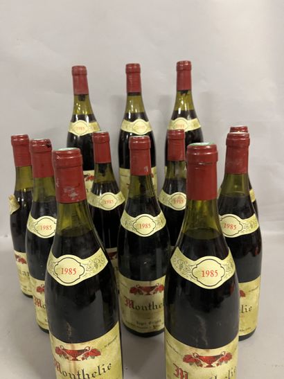 12 bouteilles BOURGOGNE 1985 (et; 6 Alain...