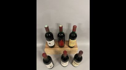 6 bottles BORDEAUX DIVERS (et, ea; 1 Ch....