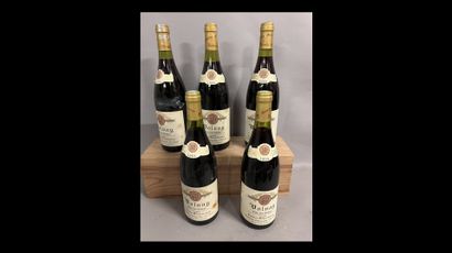 5 bouteilles VOLNAY 