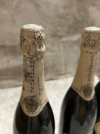 3 bottles CHAMPAGNE 