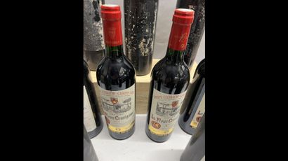10 bottles SAINT-EMILION DIVERS (2 Ch. La...