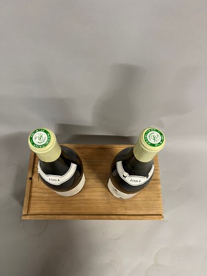 2 bottles MONTRACHET, M. Colin 1984 (TLB,...