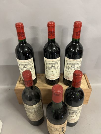 6 bottles Château LA LAGUNE, 3° cru Haut-Médoc...
