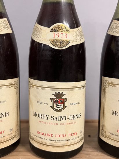 3 bottles MOREY-SAINT-DENIS L. Rémy 1973...