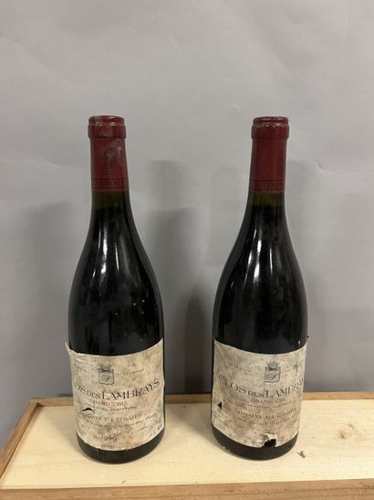 2 bouteilles CLOS DES LAMBRAYS, Domaine F...