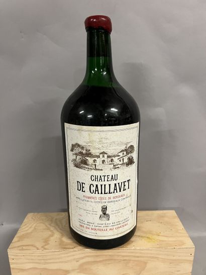 1 double-magnum Château DE CAILLAVET Premiers...
