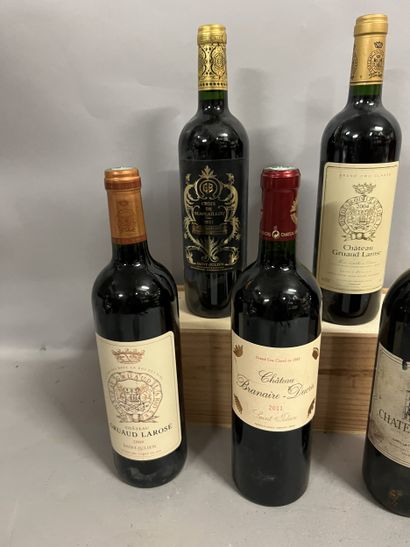 5 bottles SAINT-JULIEN DIVERS, (2 Ch. Gruaud...