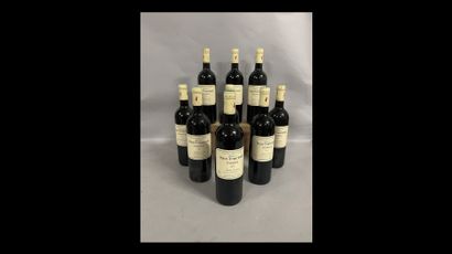 9 bottles Château HAUT TROPCHAUD, Pomerol...