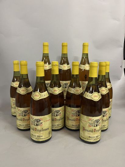 11 bottles PERNAND-VERGELESSES Pavelot 1982...