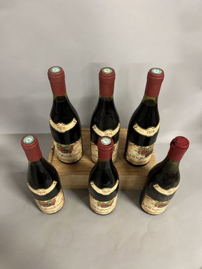 5 bottles COTE DE NUITS VILLAGES, Lippé-Régnier...