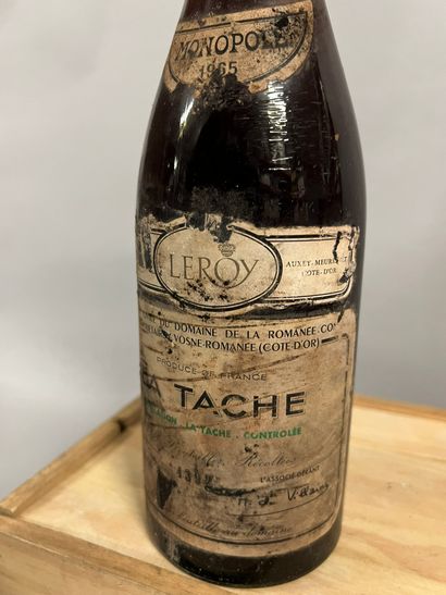 1 bottle LA TACHE, DRC 1965 (ea but vintage...