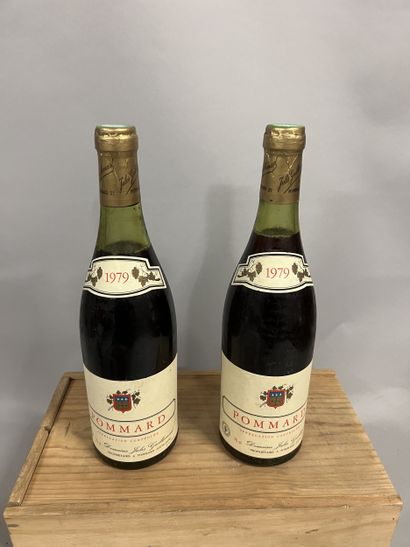 2 bottles POMMARD J. Guillemard 1979 (LB...
