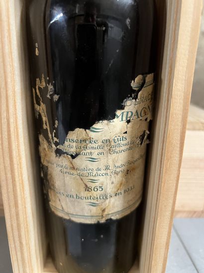 1 bottle COGNAC 