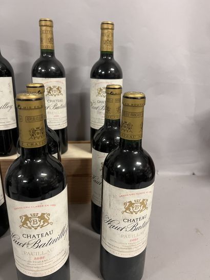 9 bottles Château HAUT BATAILLEY, 5° cru...