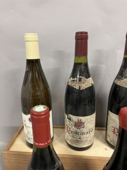 5 bouteilles BOURGOGNE DIVERS, (1 Bouchard...