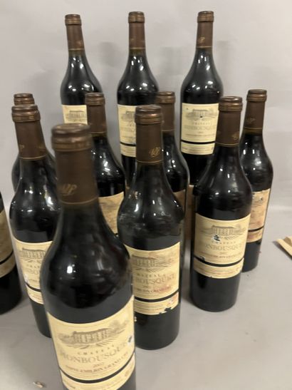 12 bottles Château MONTBOUSQUET, Grand cru...