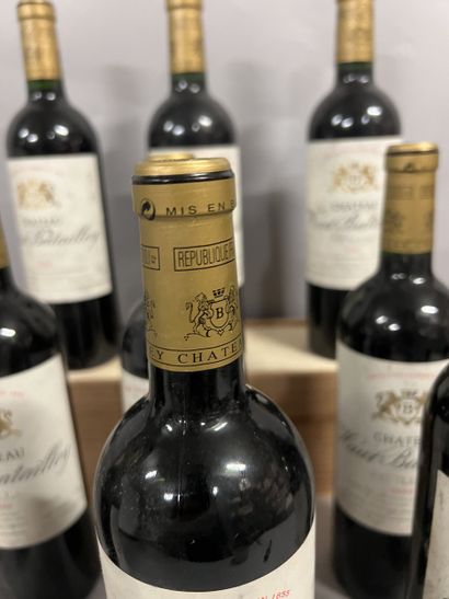 9 bottles Château HAUT BATAILLEY, 5° cru...