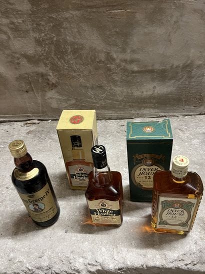 3 bottles SCOTCH WHISKY 