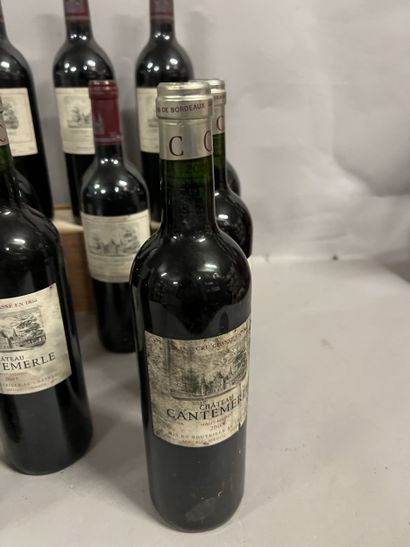 12 bottles Château CANTEMERLE, 5° cru Haut-Médoc...