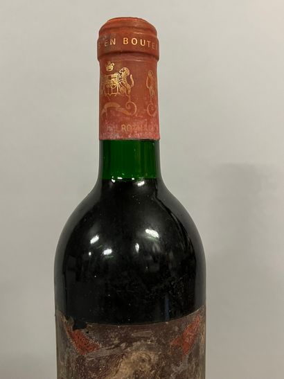 1 bottle Château MOUTON-ROTHSCHILD, 1° cru...