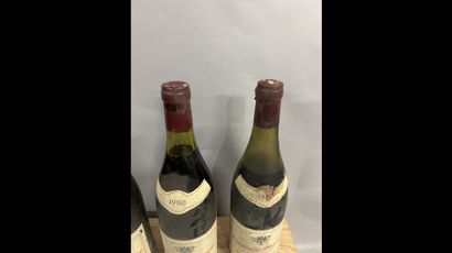3 bottles CHAMBOLLE-MUSIGNY C. Confuron 1980...