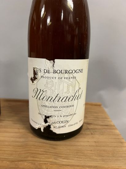 2 bottles MONTRACHET, M. Colin 1984 (TLB,...
