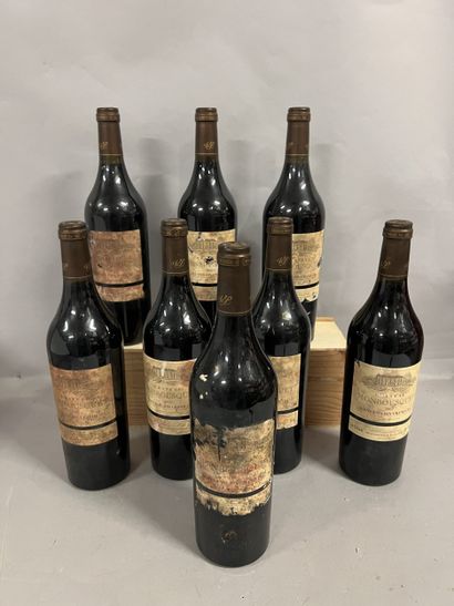 8 bottles Château MONTBOUSQUET, Grand cru...