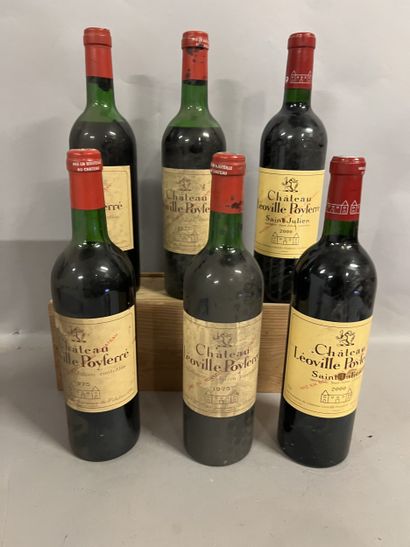 6 bottles Château LEOVILLE POYFERRE, 2° cru...