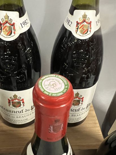 9 bottles CHATEAUNEUF-DU-PAPE 