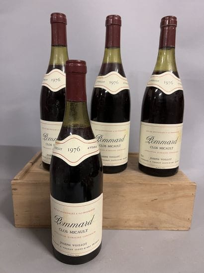 4 bottles POMMARD 