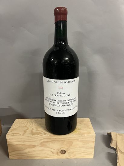 1 double-magnum Château LA GRANGE CLINET...