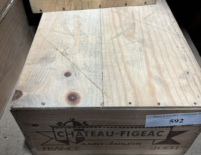 12 bottles Château FIGEAC, 1° Grand cru St-Emilion...