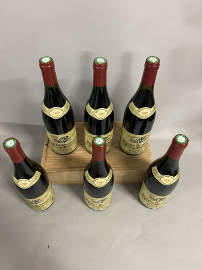 6 bouteilles PERNAND-VERGELESSES Pavelot...