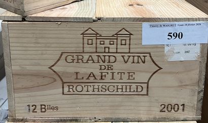 12 bottles Château LAFITE-ROTHSCHILD, 1°...