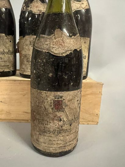 4 bouteilles GEVREY-CHAMBERTIN 