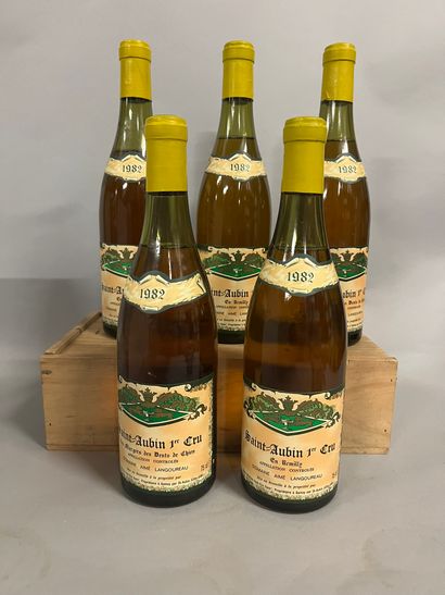 5 bottles SAINT-AUBIN 